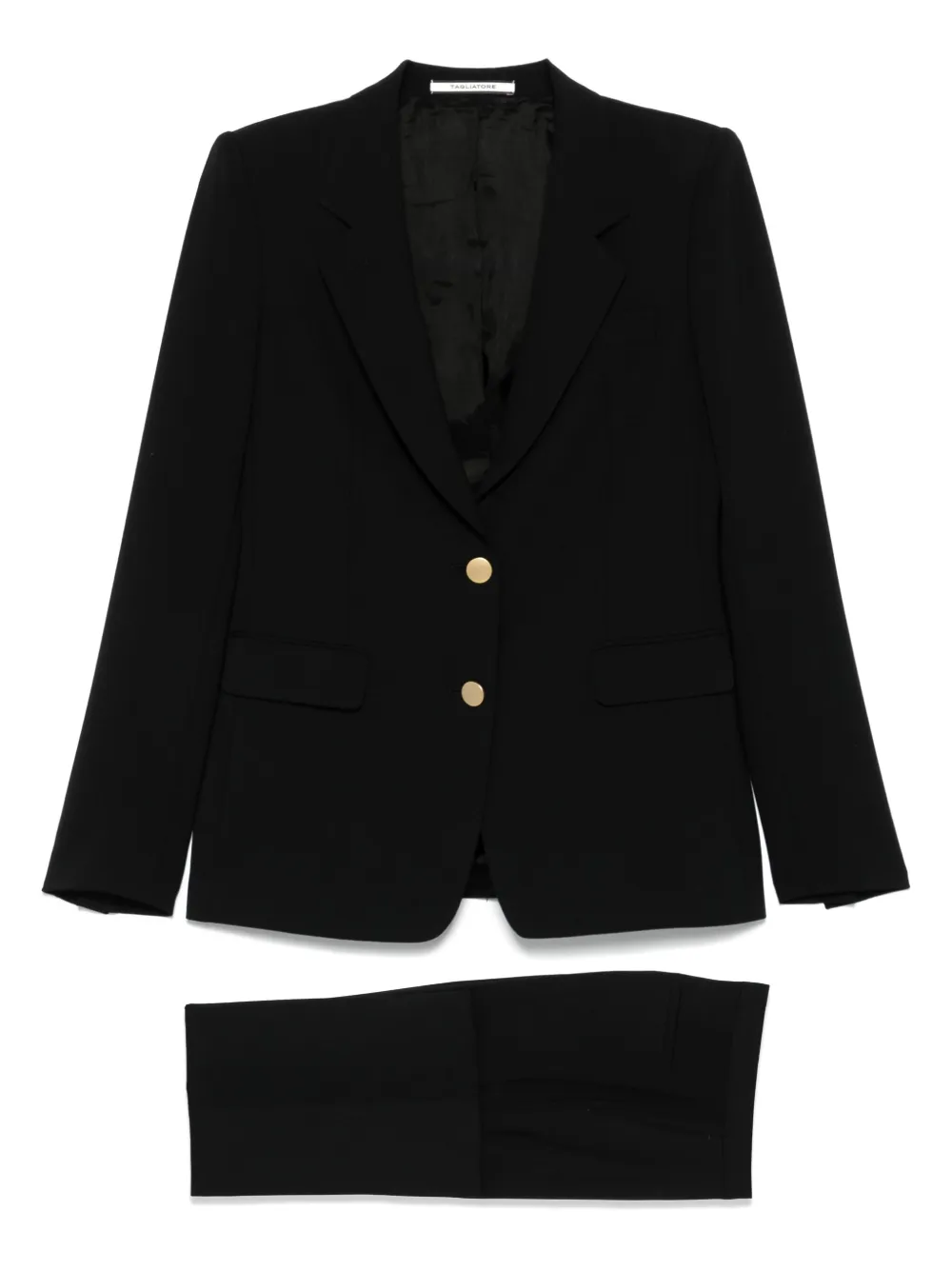 Костюм с однобортным пиджаком TAGLIATORE, черный
Костюм с однобортным пиджаком TAGLIATORE, черный