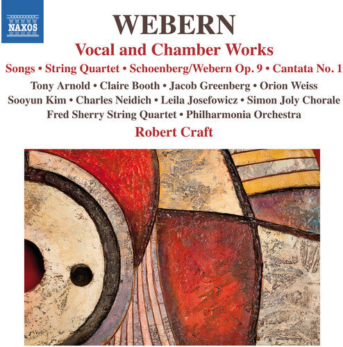 CD диск Webern / Arnold / Philharmonia Orchestra / Craft: Vocal & Chamber Works
CD диск Webern / Arnold / Philharmonia Orchestra / Craft: Vocal & Chamber Works