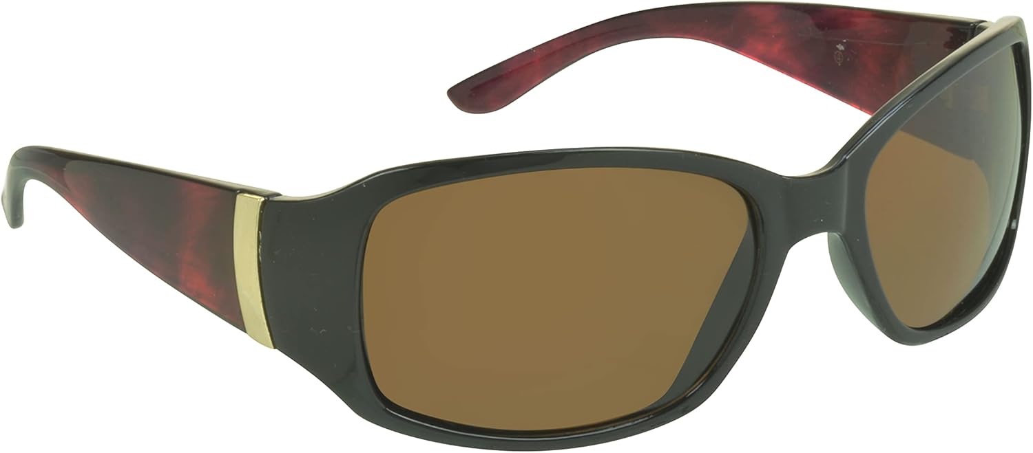 Женские поляризованные солнцезащитные очки proSPORT с антибликовым покрытием, квадратной оправой, увеличенного размера, "кошачий глаз", классической оправой, Chloe Black Red Gold W/ Brown -Medium to Large
Женские поляризованные солнцезащитные очки proSPORT с антибликовым покрытием, квадратной оправой, увеличенного размера, "кошачий глаз", классической оправой, Chloe Black Red Gold W/ Brown -Medium to Large