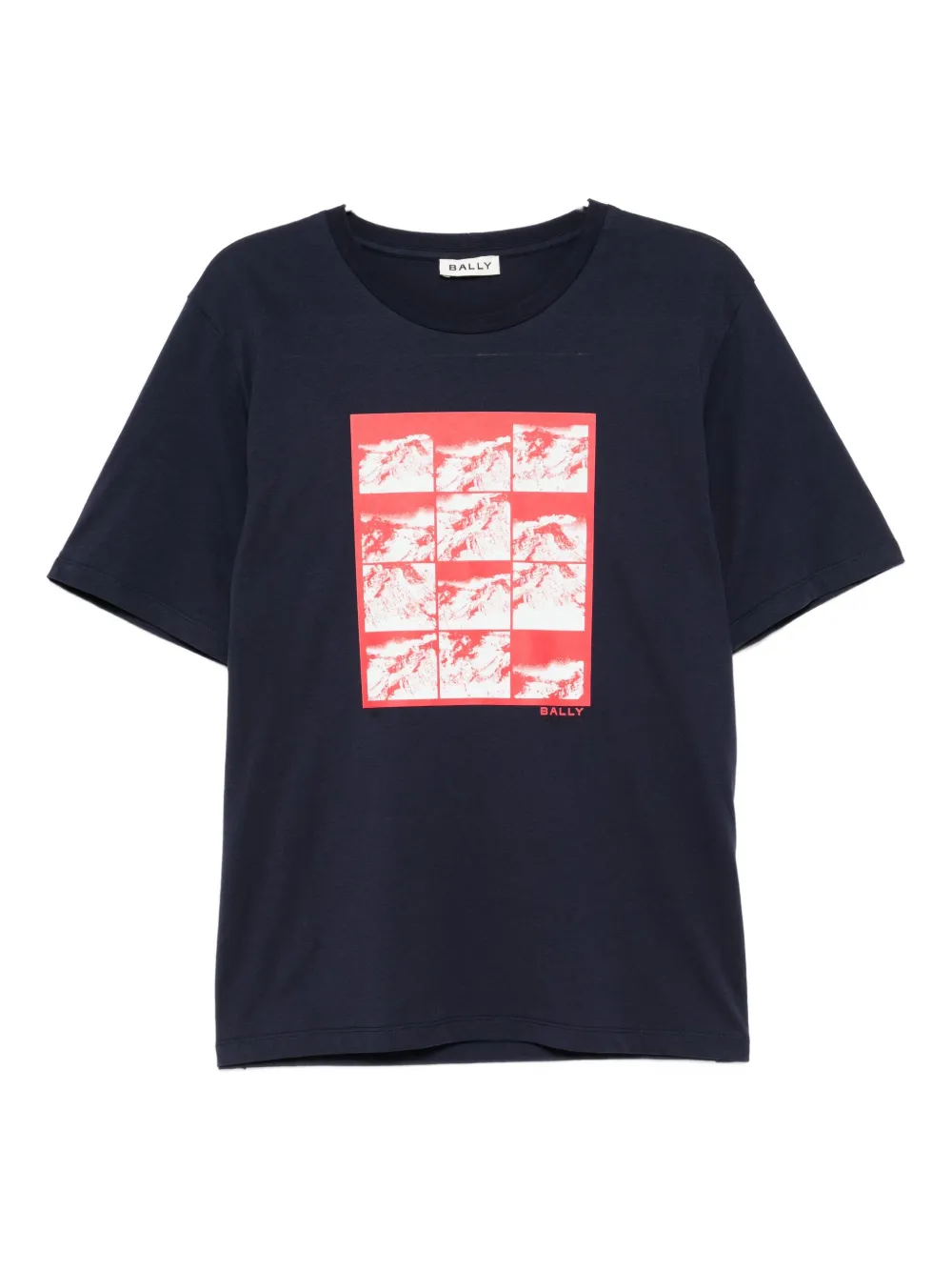 Футболка с графичным принтом Bally, синий
Футболка с графичным принтом Bally, синий