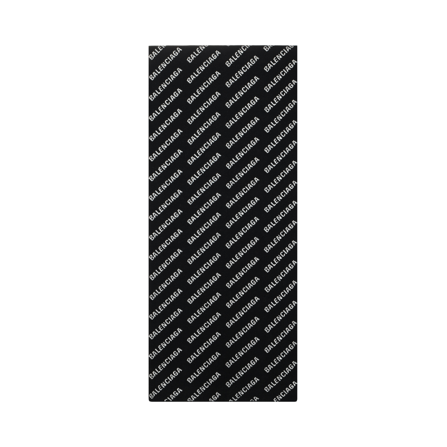 Balenciaga Шерстяной вязаный шарф унисекс черно-белый, Black
Balenciaga Шерстяной вязаный шарф унисекс черно-белый, Black