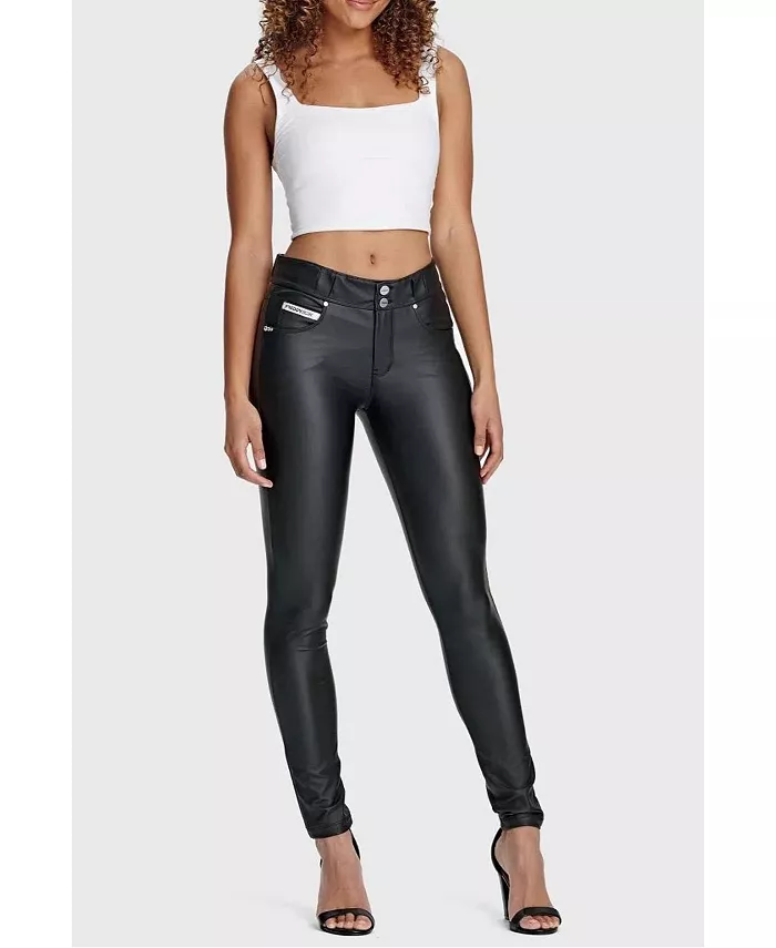 Женские облегающие брюки из искусственной кожи Freddy, черный
Женские облегающие брюки из искусственной кожи Freddy, черный