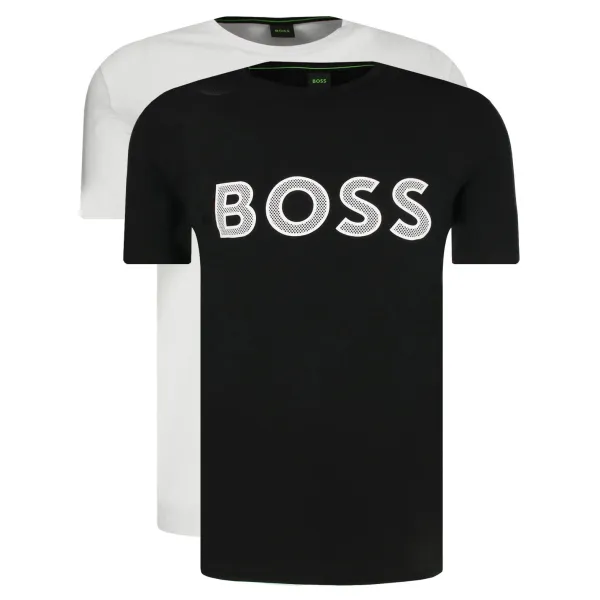 Комплект из двух футболок стандартного кроя Boss, белый
Комплект из двух футболок стандартного кроя Boss, белый