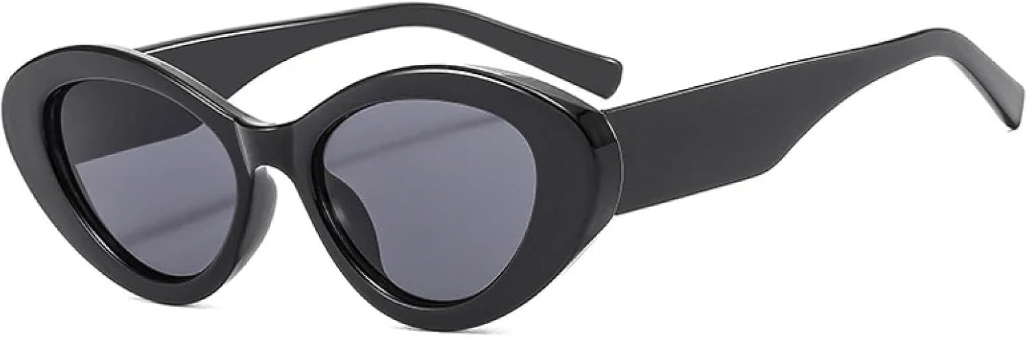 Модные солнцезащитные очки «кошачий глаз» для женщин в стиле ретро с контрастными цветовыми оттенками и защитой от УФ-излучения UV400, а также овальные солнцезащитные очки для мужчин TOIPASTN, Black Grey
Модные солнцезащитные очки «кошачий глаз» для женщин в стиле ретро с контрастными цветовыми оттенками и защитой от УФ-излучения UV400, а также овальные солнцезащитные очки для мужчин TOIPASTN, Black Grey