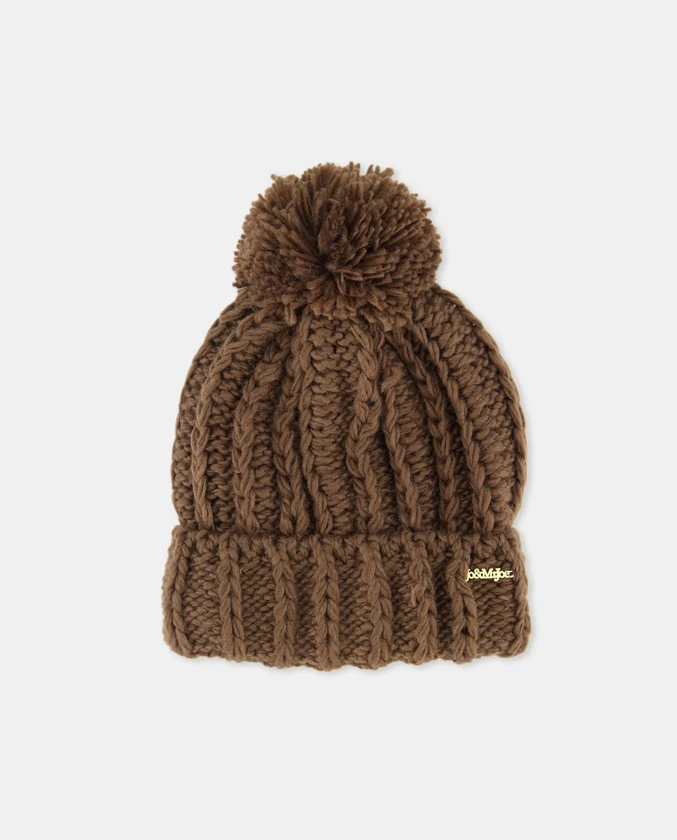 Шапка вязка с помпоном Jo & Mr. Joe, зеленый
Шапка вязка с помпоном Jo & Mr. Joe, зеленый