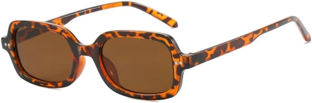 Солнцезащитные очки с защитой UV400 | Оправа с мелкими заклепками, цветные линзы | Для женщин и мужчин, для занятий спортом на открытом воздухе и вождения DSVIGF, Leopard Brown
Солнцезащитные очки с защитой UV400 | Оправа с мелкими заклепками, цветные линзы | Для женщин и мужчин, для занятий спортом на открытом воздухе и вождения DSVIGF, Leopard Brown