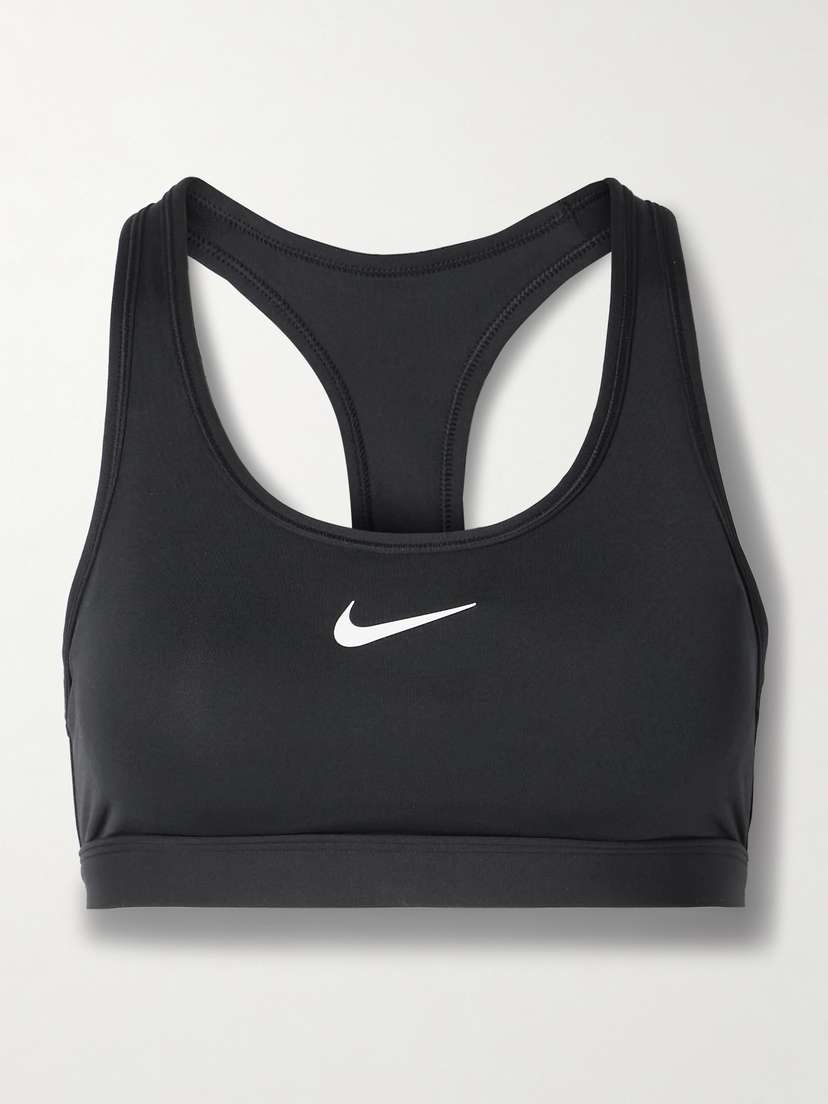 Спортивный бюстгальтер Swoosh Dri-Fit Nike, черный
Спортивный бюстгальтер Swoosh Dri-Fit Nike, черный