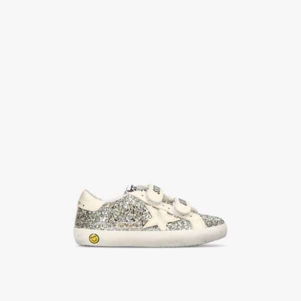 Кожаные низкие кеды Old School с блестками, 6–9 лет Golden Goose, желтый
Кожаные низкие кеды Old School с блестками, 6–9 лет Golden Goose, желтый