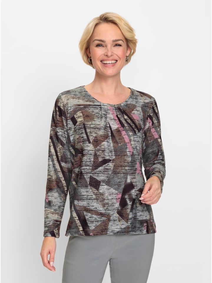 Рубашка с длинными рукавами с коричневым и светло-серым принтом WITT WEIDEN
Рубашка с длинными рукавами с коричневым и светло-серым принтом WITT WEIDEN