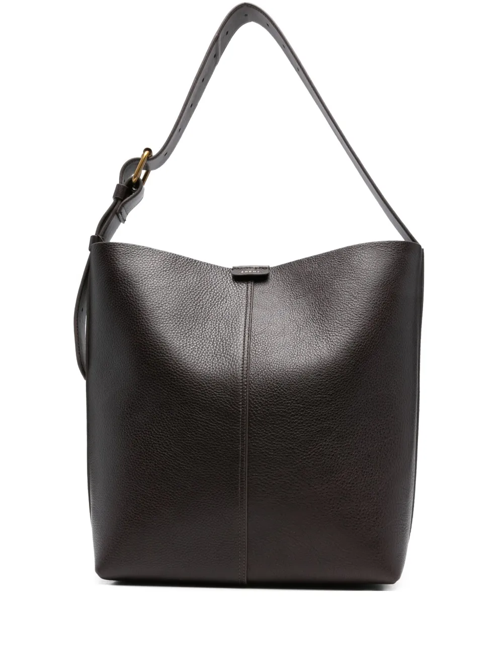 Большая кожаная сумка через плечо Saudade с пряжкой Soeur, коричневый
Большая кожаная сумка через плечо Saudade с пряжкой Soeur, коричневый