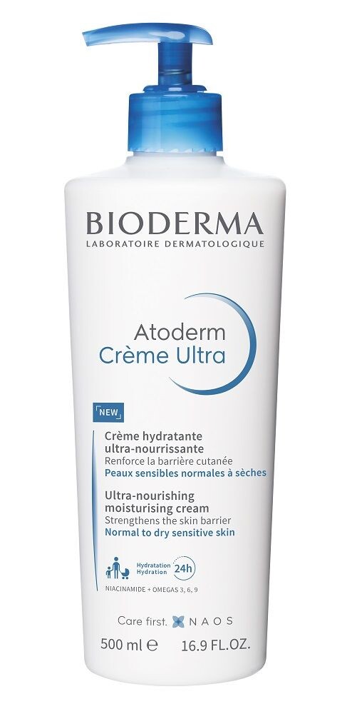 Bioderma Atoderm Creme Ultra крем для тела, 500 ml
Bioderma Atoderm Creme Ultra крем для тела, 500 ml