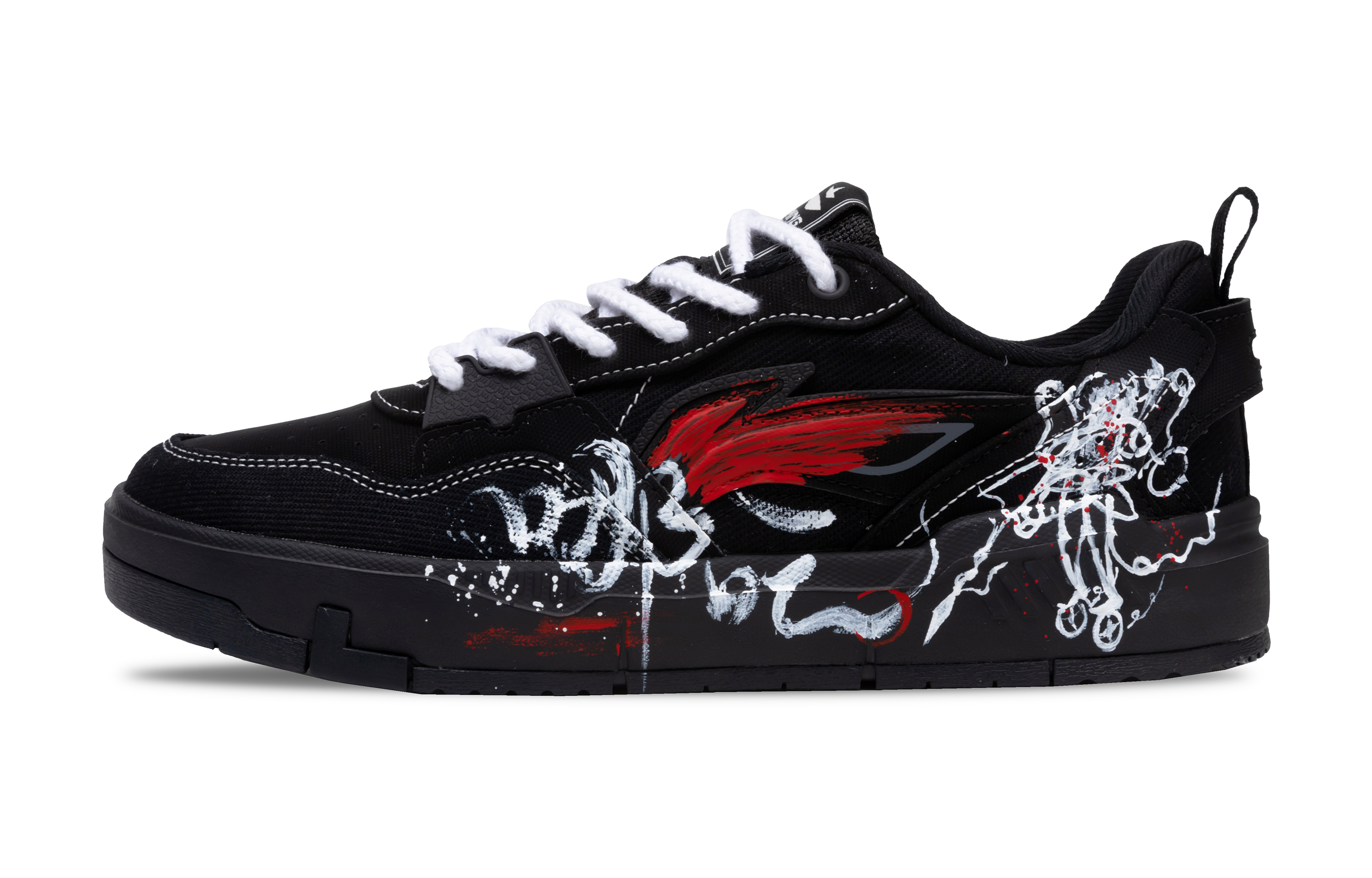 LINING Кроссовки для скейтбординга Yuan Chu, легкие, противоскользящие и износостойкие, мужские, черные, белые, красные
LINING Кроссовки для скейтбординга Yuan Chu, легкие, противоскользящие и износостойкие, мужские, черные, белые, красные