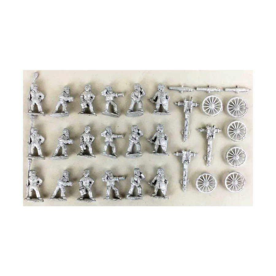 12-фунтовая артиллерийская батарея Наполеона, American Civil War - Confederate Army (28mm)
12-фунтовая артиллерийская батарея Наполеона, American Civil War - Confederate Army (28mm)