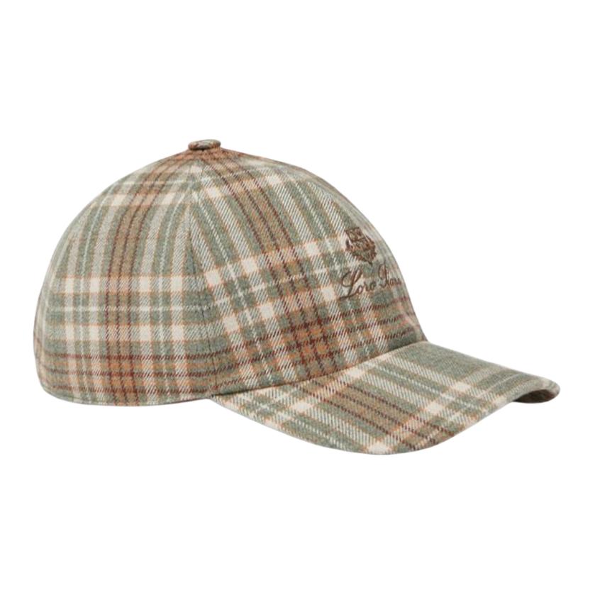 Loro Piana Шерстяная бейсболка Men's Green Cream Orange
Loro Piana Шерстяная бейсболка Men's Green Cream Orange