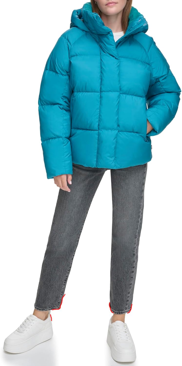 Levi's Женская утепленная куртка Selma с капюшоном, Ocean Blue
Levi's Женская утепленная куртка Selma с капюшоном, Ocean Blue