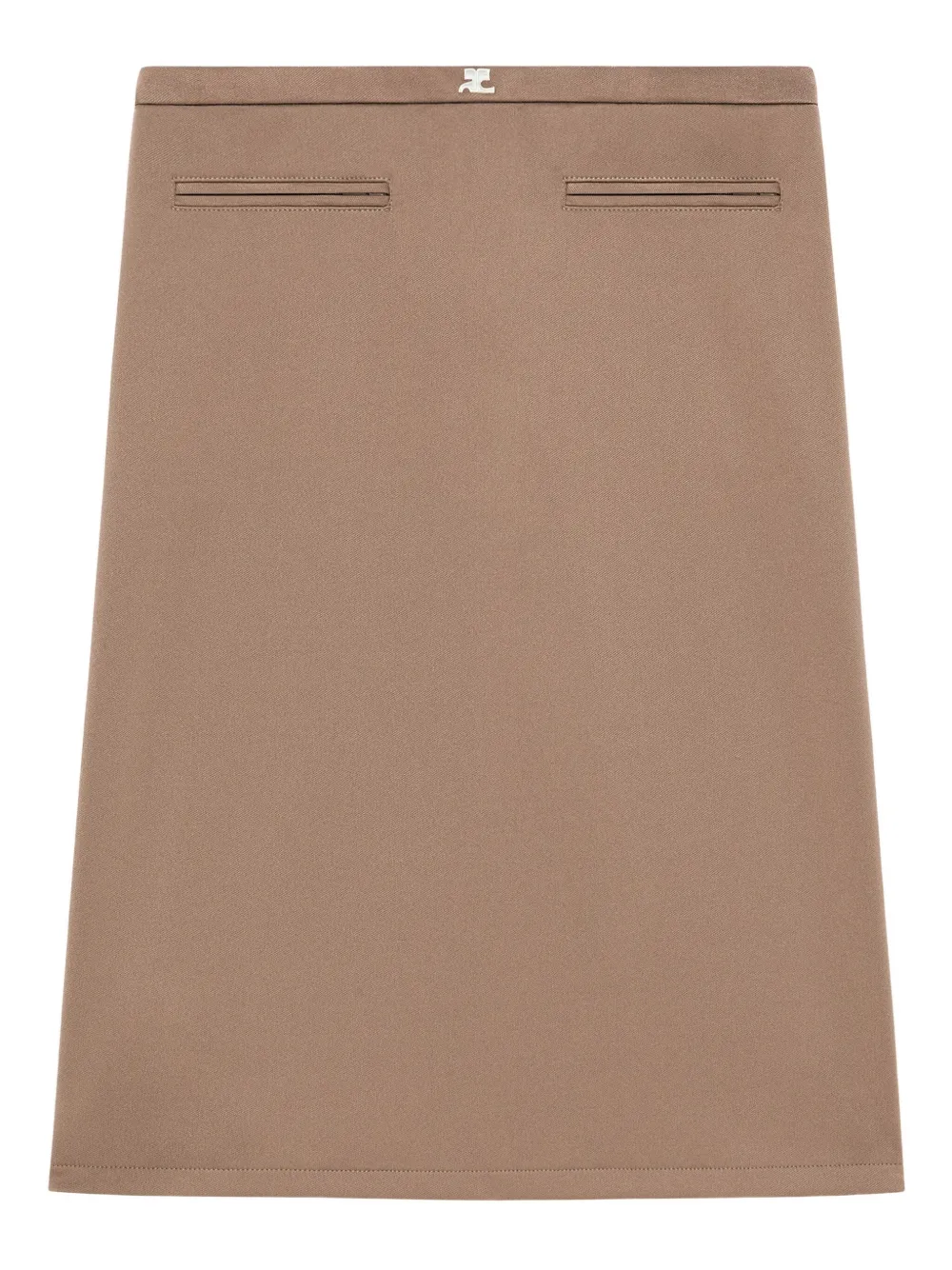 Прямая юбка-карандаш Courrèges, коричневый
Прямая юбка-карандаш Courrèges, коричневый