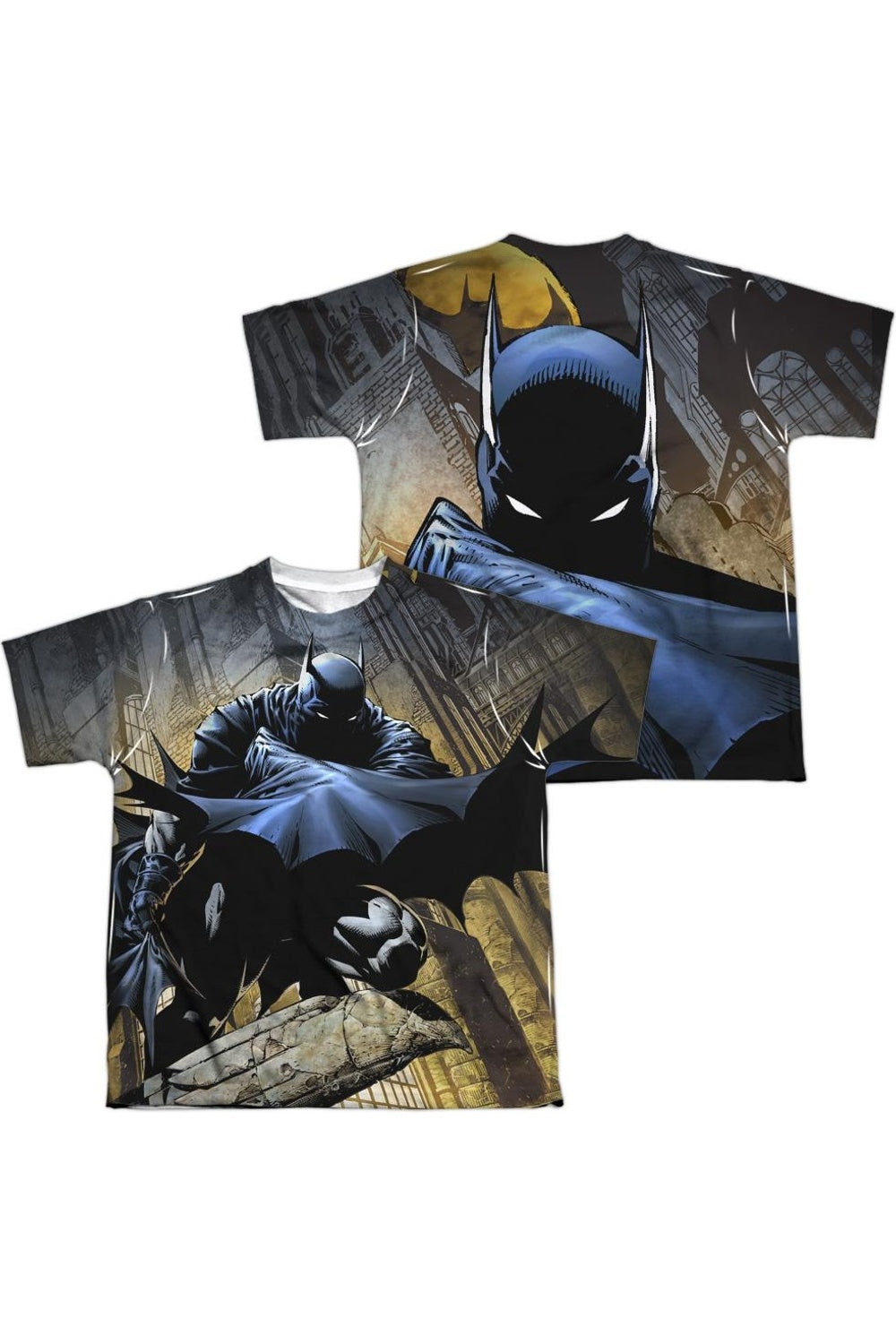 Футболка с коротким рукавом для детей "Бэтмен в тени" (принт спереди и сзать) Gildan, белый
Футболка с коротким рукавом для детей "Бэтмен в тени" (принт спереди и сзать) Gildan, белый