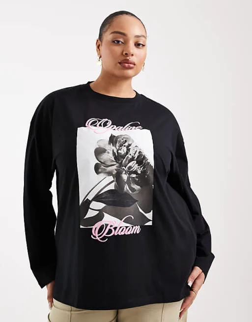 Черная футболка с длинными рукавами и цветочным рисунком ASOS DESIGN Curve, Черный, Черная футболка с длинными рукавами и цветочным рисунком ASOS DESIGN Curve
Черная футболка с длинными рукавами и цветочным рисунком ASOS DESIGN Curve, Черный, Черная футболка с длинными рукавами и цветочным рисунком ASOS DESIGN Curve