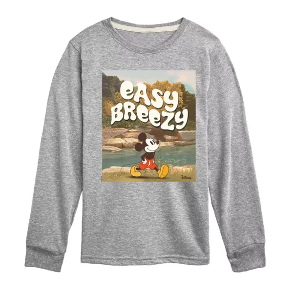 Футболка с длинным рукавом и принтом Микки Мауса для мальчиков 8-20 лет, легкая и струящаяся Disney, серый
Футболка с длинным рукавом и принтом Микки Мауса для мальчиков 8-20 лет, легкая и струящаяся Disney, серый
