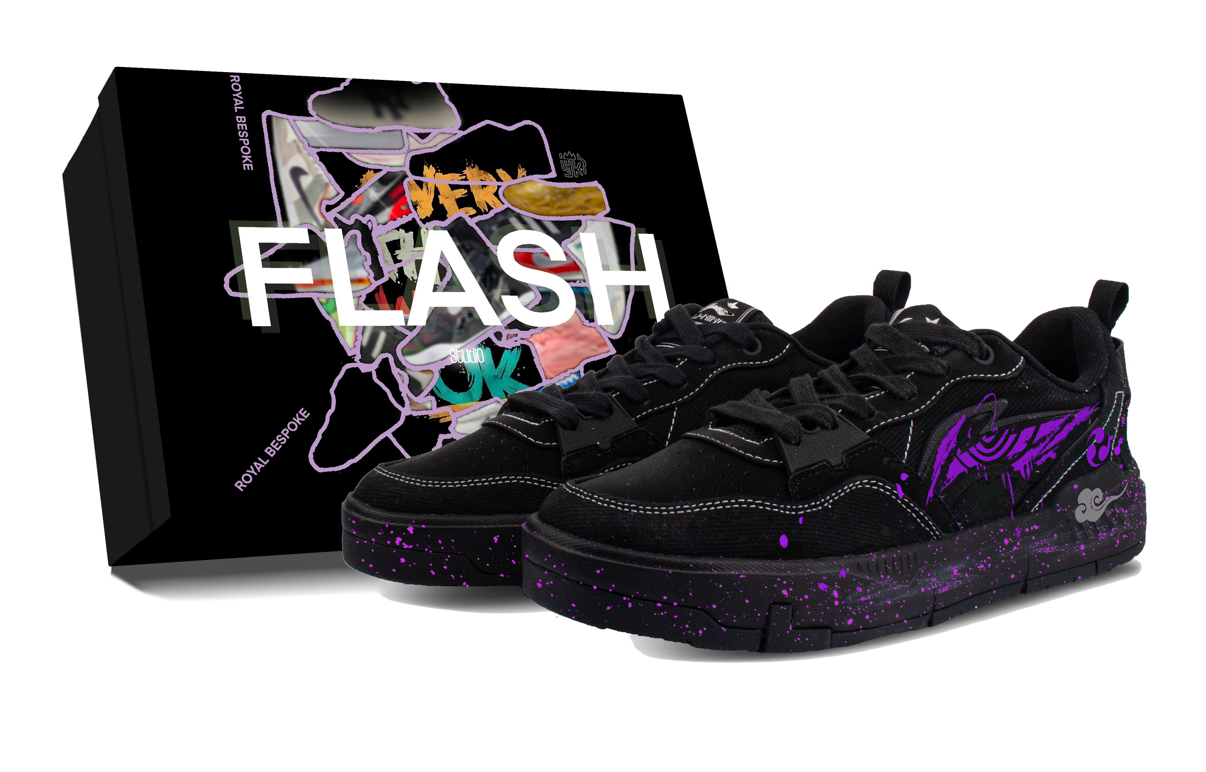 LINING Низкие кроссовки для скейтбординга Yuan Chu, устойчивые к истиранию и скольжению, мужские, фиолетово-черные 
LINING Низкие кроссовки для скейтбординга Yuan Chu, устойчивые к истиранию и скольжению, мужские, фиолетово-черные