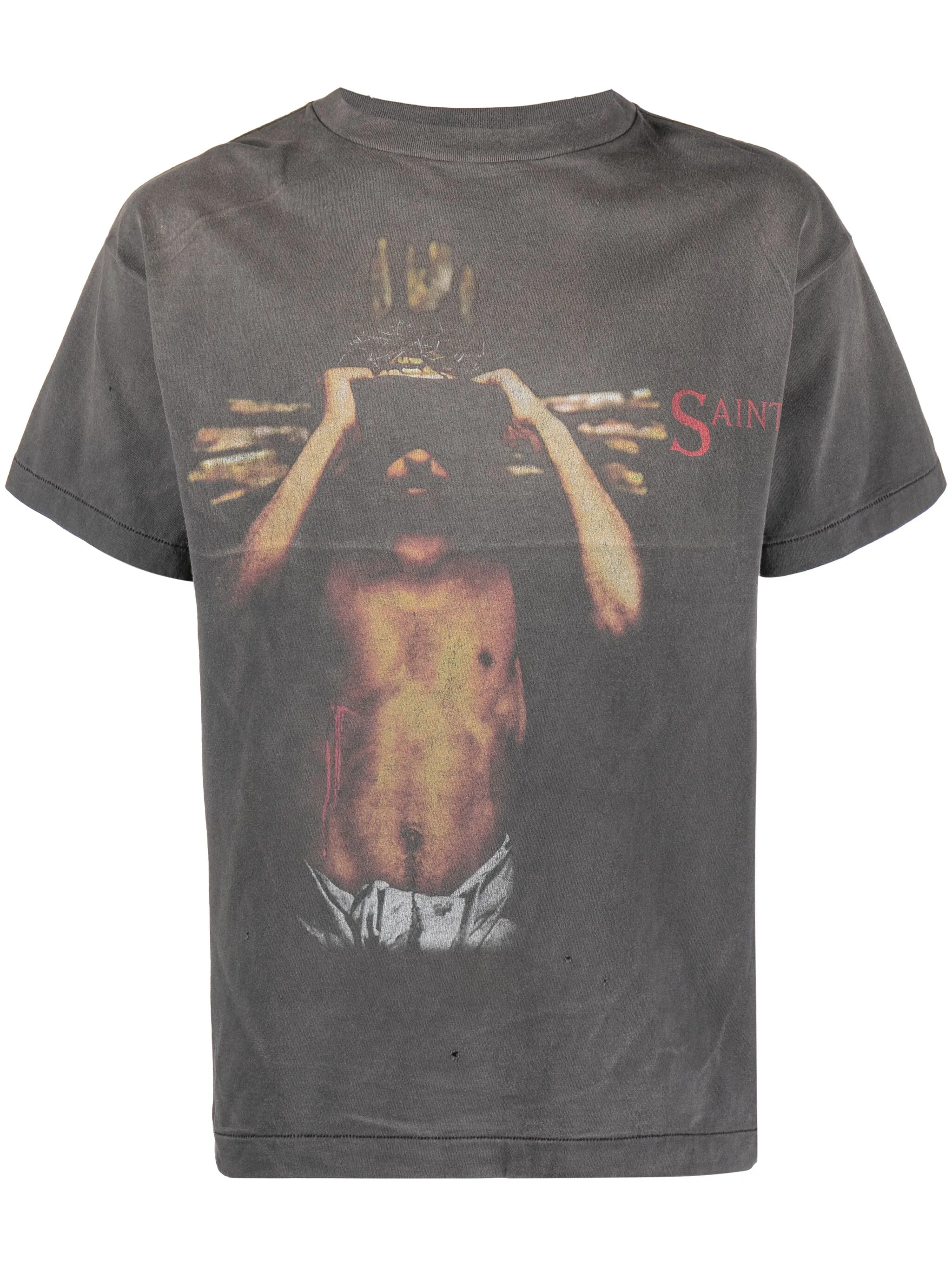 Футболка с графичным принтом Saint Mxxxxxx, черный
Футболка с графичным принтом Saint Mxxxxxx, черный