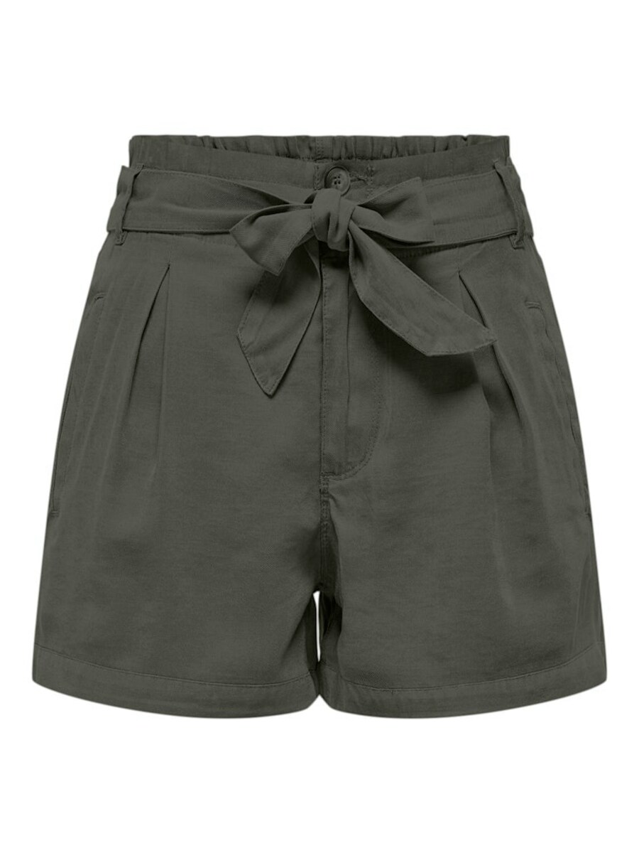 Брюки свободного кроя со складкой спереди ONLY ONLARIS, антрацит 
Брюки свободного кроя со складкой спереди ONLY ONLARIS, антрацит