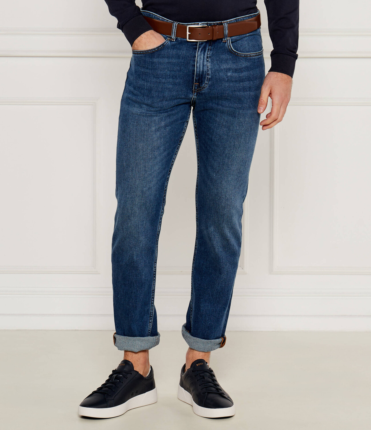 Джинсы BOSS ORANGE Delaware Regular Fit, синий
Джинсы BOSS ORANGE Delaware Regular Fit, синий