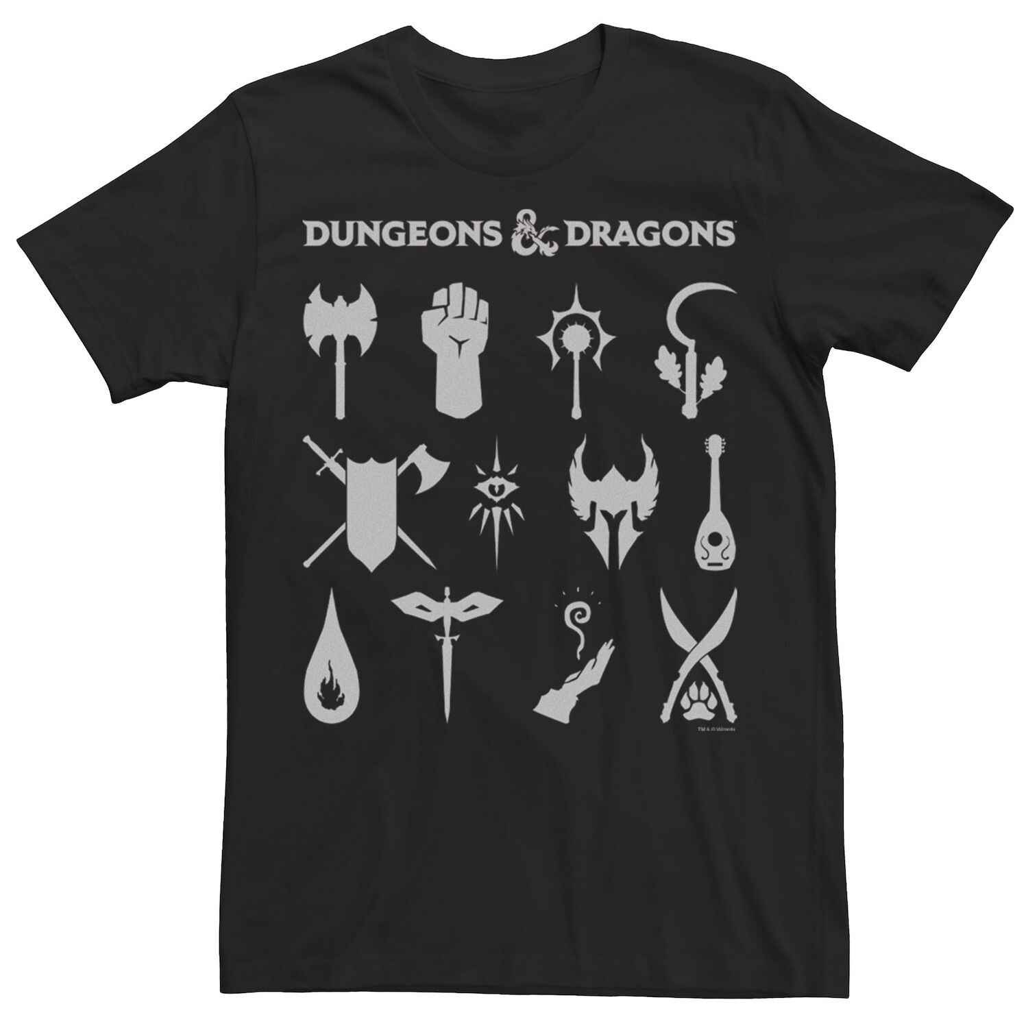 Мужская футболка Dungeons And Dragons Classes Icons Licensed Character
Мужская футболка Dungeons And Dragons Classes Icons Licensed Character