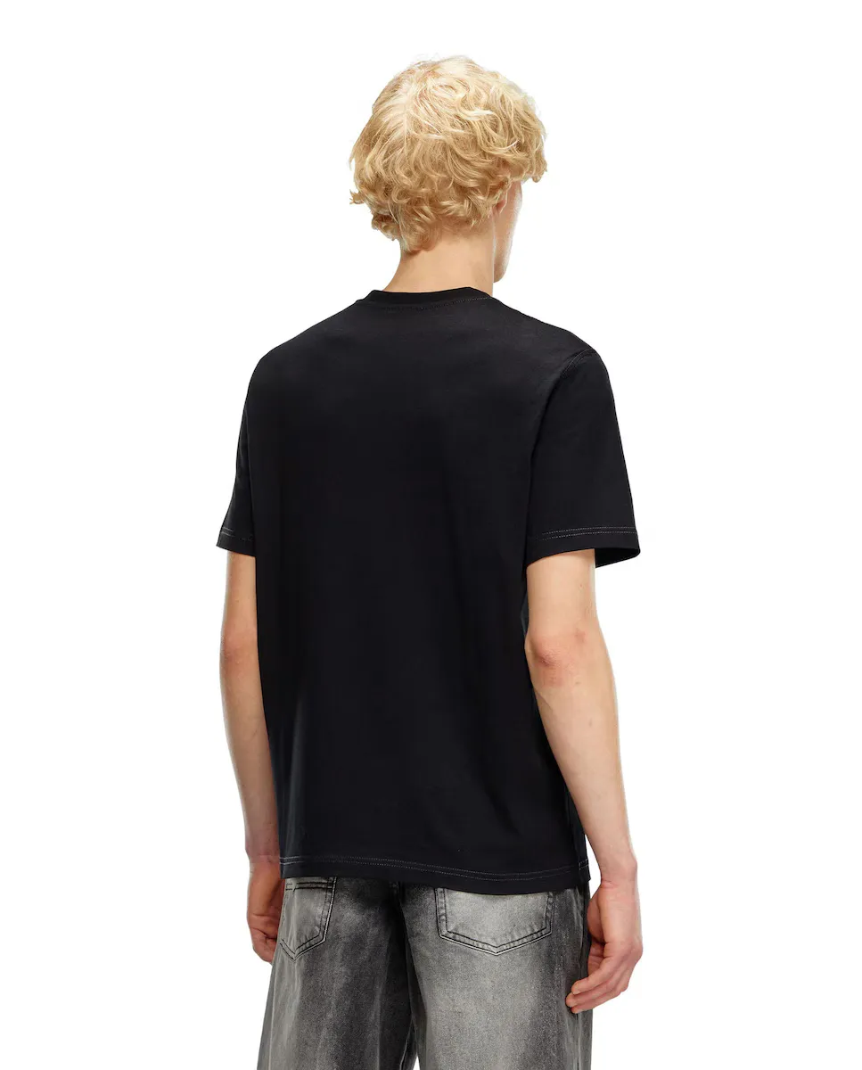 Мужская хлопковая футболка DIESEL, черный
Мужская хлопковая футболка DIESEL, черный