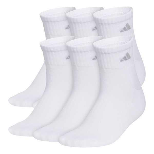 Женские классические носки с амортизацией, 6 пар Adidas, White Onix Grey
Женские классические носки с амортизацией, 6 пар Adidas, White Onix Grey