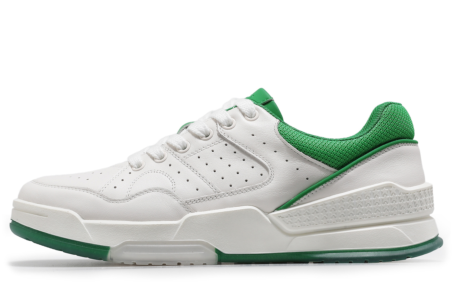 Низкие повседневные кроссовки мужские бело-зеленые Desai
Низкие повседневные кроссовки мужские бело-зеленые Desai