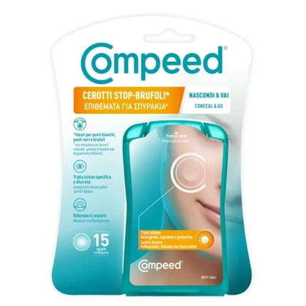 Compeed Cer Stop Pimples - 15 шт Perrigo Italia Srl
Compeed Cer Stop Pimples - 15 шт Perrigo Italia Srl