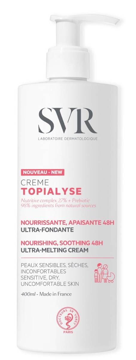 SVR Topialyse Creme крем для лица и тела, 400 ml
SVR Topialyse Creme крем для лица и тела, 400 ml