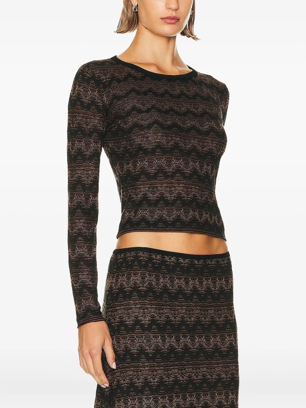 Топ с длинными рукавами и вырезом "лодочка" Christopher Esber, коричневый
Топ с длинными рукавами и вырезом "лодочка" Christopher Esber, коричневый