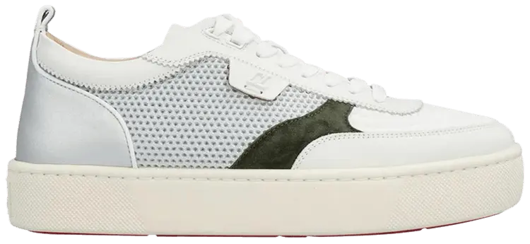 Кроссовки Christian Louboutin Happyrui Flat 'White Green', белый
Кроссовки Christian Louboutin Happyrui Flat 'White Green', белый