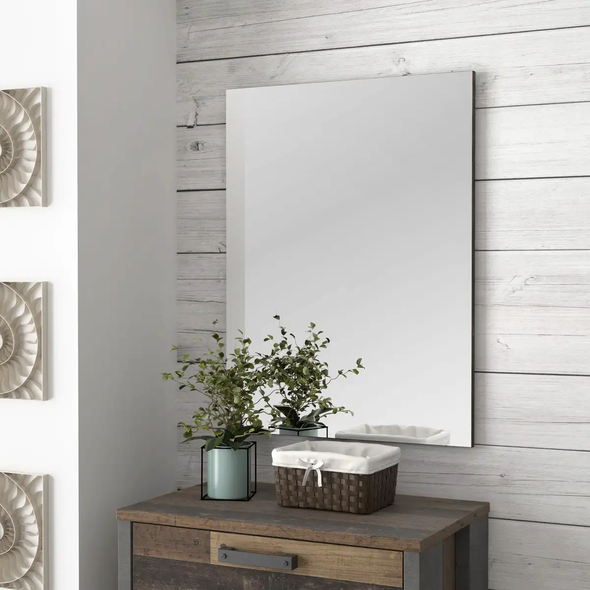 Зеркало гардеробное FORTE "Клиф", ширина ок. 60 см 60х80х1,8 см, цвет old wood vintage
Зеркало гардеробное FORTE "Клиф", ширина ок. 60 см 60х80х1,8 см, цвет old wood vintage