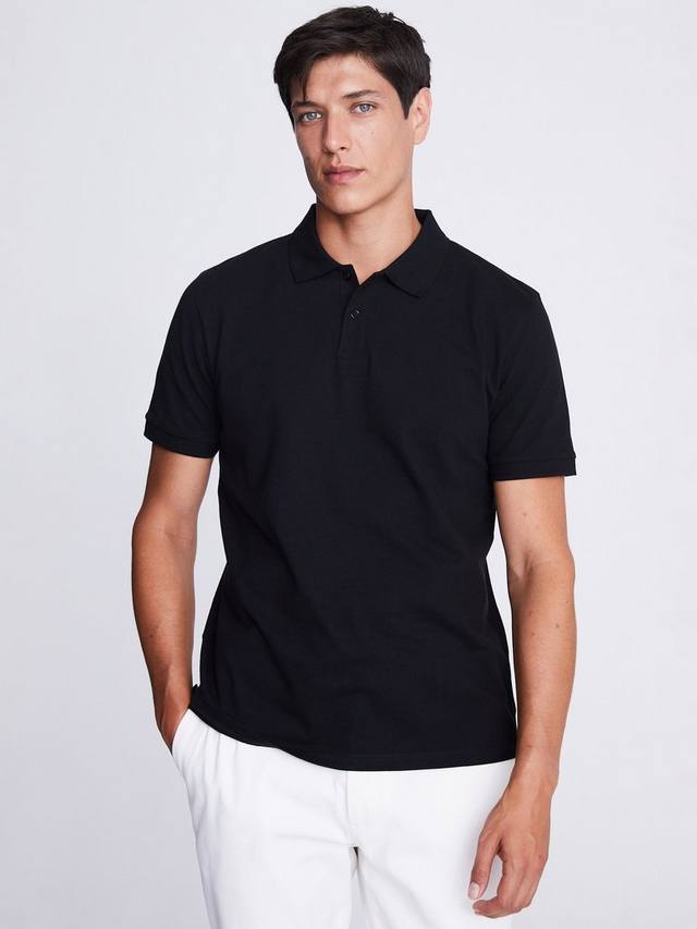 Пике короткий рукав поло Moss, Black
Пике короткий рукав поло Moss, Black