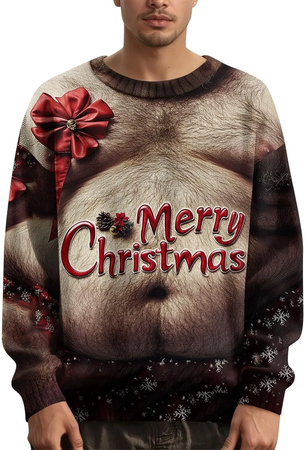 Свитер мужской Hilarious Ugly Christmas с длинным рукавом
Свитер мужской Hilarious Ugly Christmas с длинным рукавом