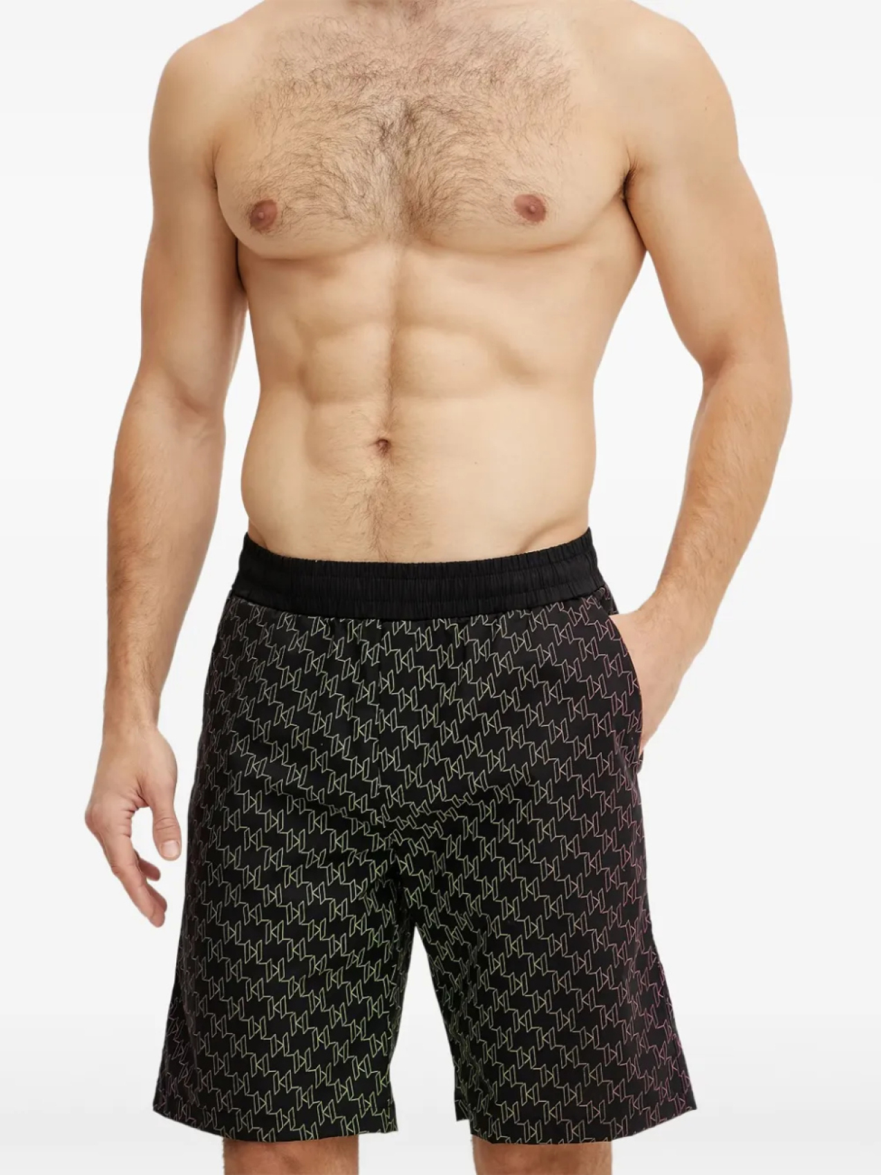 Шорты с логотипом Karl Lagerfeld, черный
Шорты с логотипом Karl Lagerfeld, черный