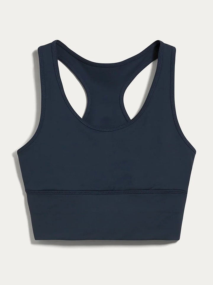 Armedangels Спортивный бюстгальтер "Saantosha" темно-синего цвета
Armedangels Спортивный бюстгальтер "Saantosha" темно-синего цвета