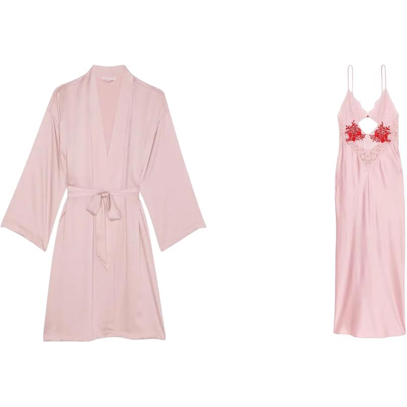 Пижамный комплект для женщин Victoria's Secret, розовый
Пижамный комплект для женщин Victoria's Secret, розовый