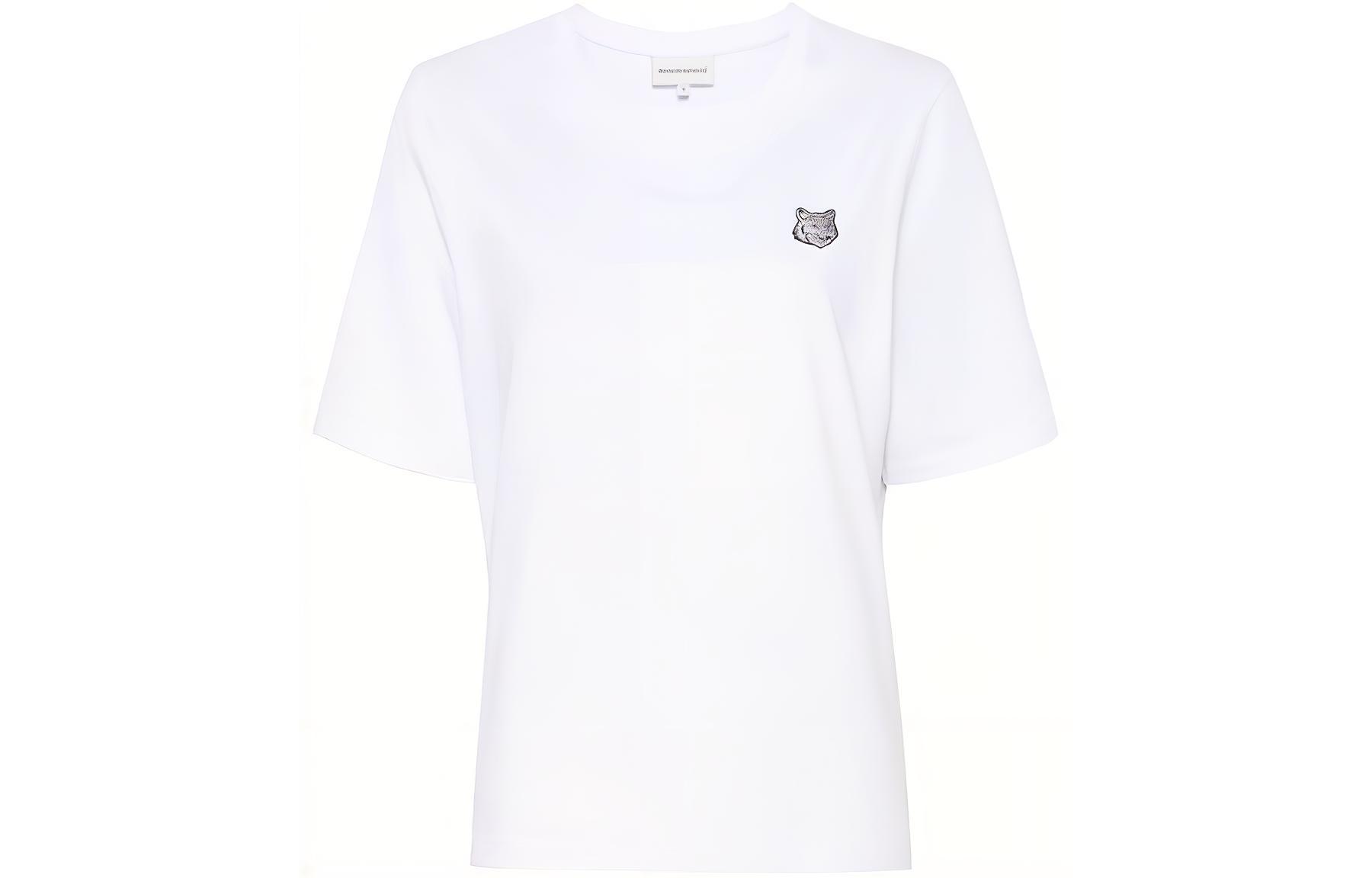 Футболка с аппликацией Fox от Maison Kitsuné Maison Kitsune, белый
Футболка с аппликацией Fox от Maison Kitsuné Maison Kitsune, белый