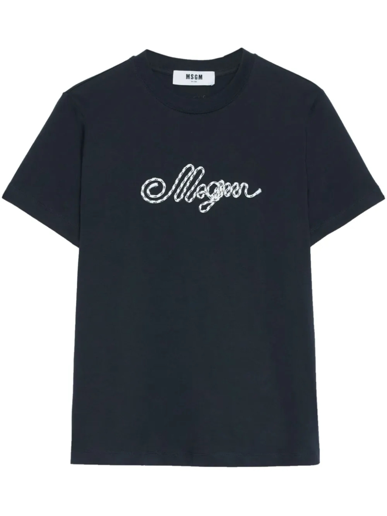 Футболка с аппликацией логотипа MSGM, синий
Футболка с аппликацией логотипа MSGM, синий