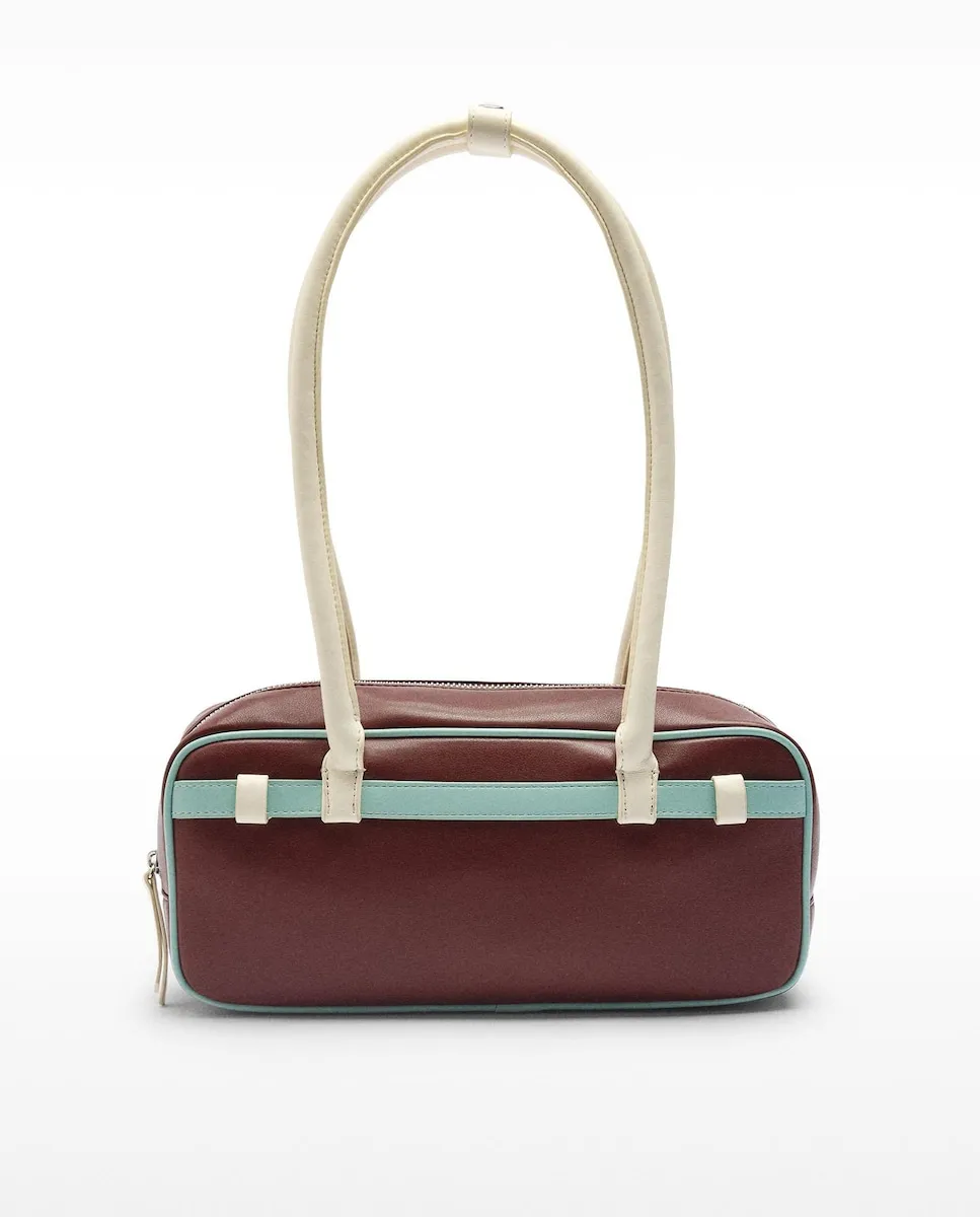 Прямоугольная сумка через плечо с гладкой молнией Parfois, бордовый
Прямоугольная сумка через плечо с гладкой молнией Parfois, бордовый