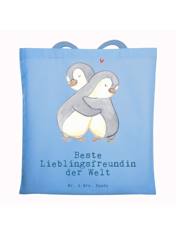 Сумка Mr. & Mrs. Panda Tragetasche Pinguin Beste Lieblingsfreundin der..., небесно-синий
Сумка Mr. & Mrs. Panda Tragetasche Pinguin Beste Lieblingsfreundin der..., небесно-синий