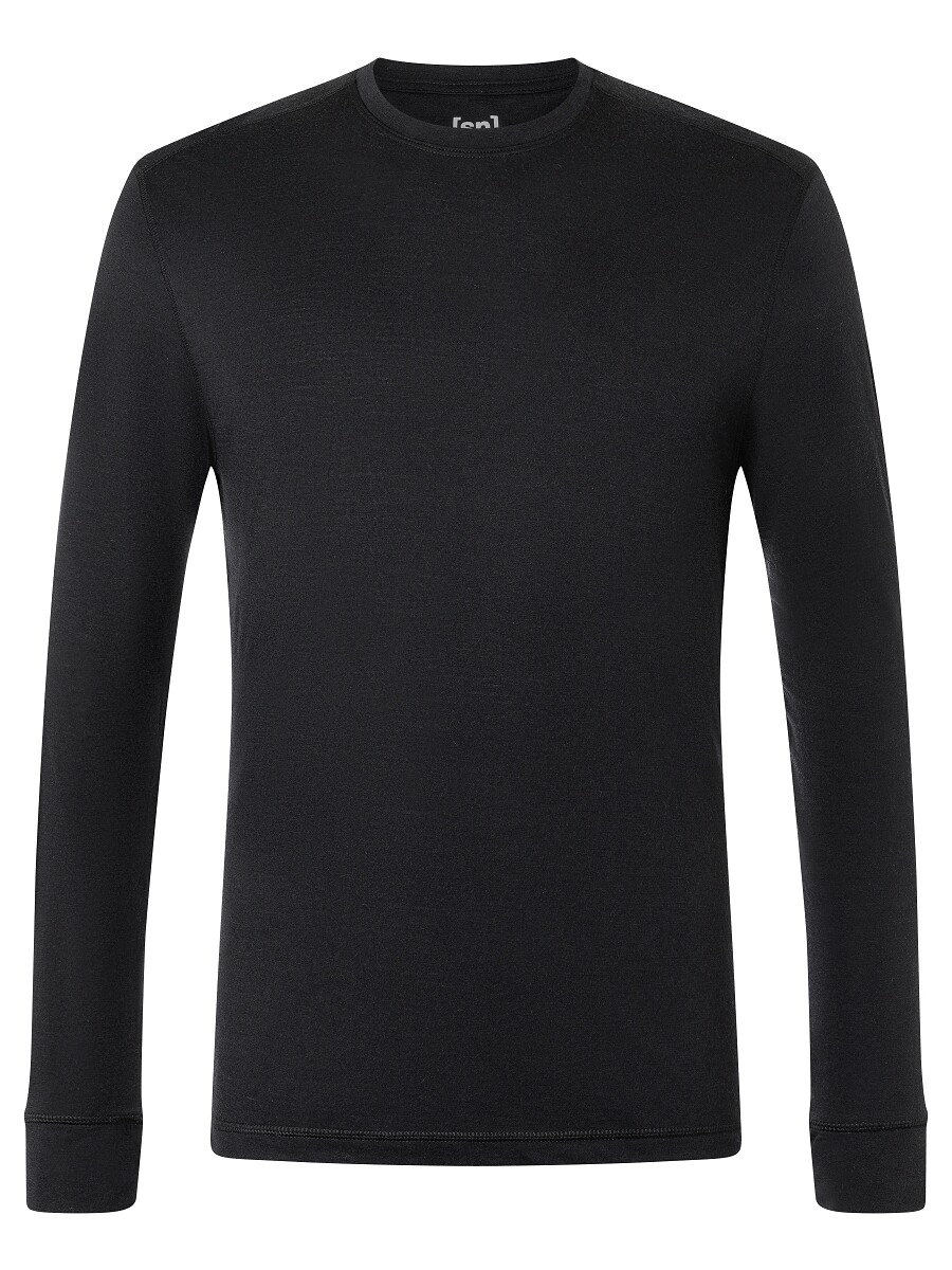 Лонгслив super.natural Merino, черный
Лонгслив super.natural Merino, черный