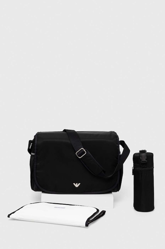 Сумка для коляски с пеленальным столиком Emporio Armani, черный
Сумка для коляски с пеленальным столиком Emporio Armani, черный