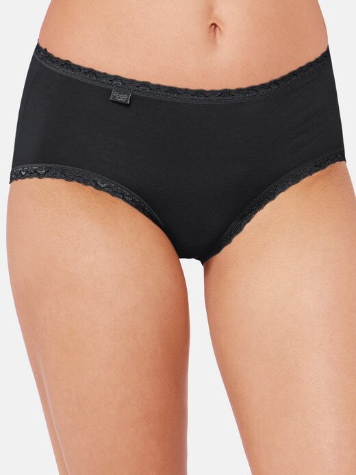 Трусы-Миди, комплект из 6 шт., хлопковое кружево 24/7. Sloggi, черный
Трусы-Миди, комплект из 6 шт., хлопковое кружево 24/7. Sloggi, черный