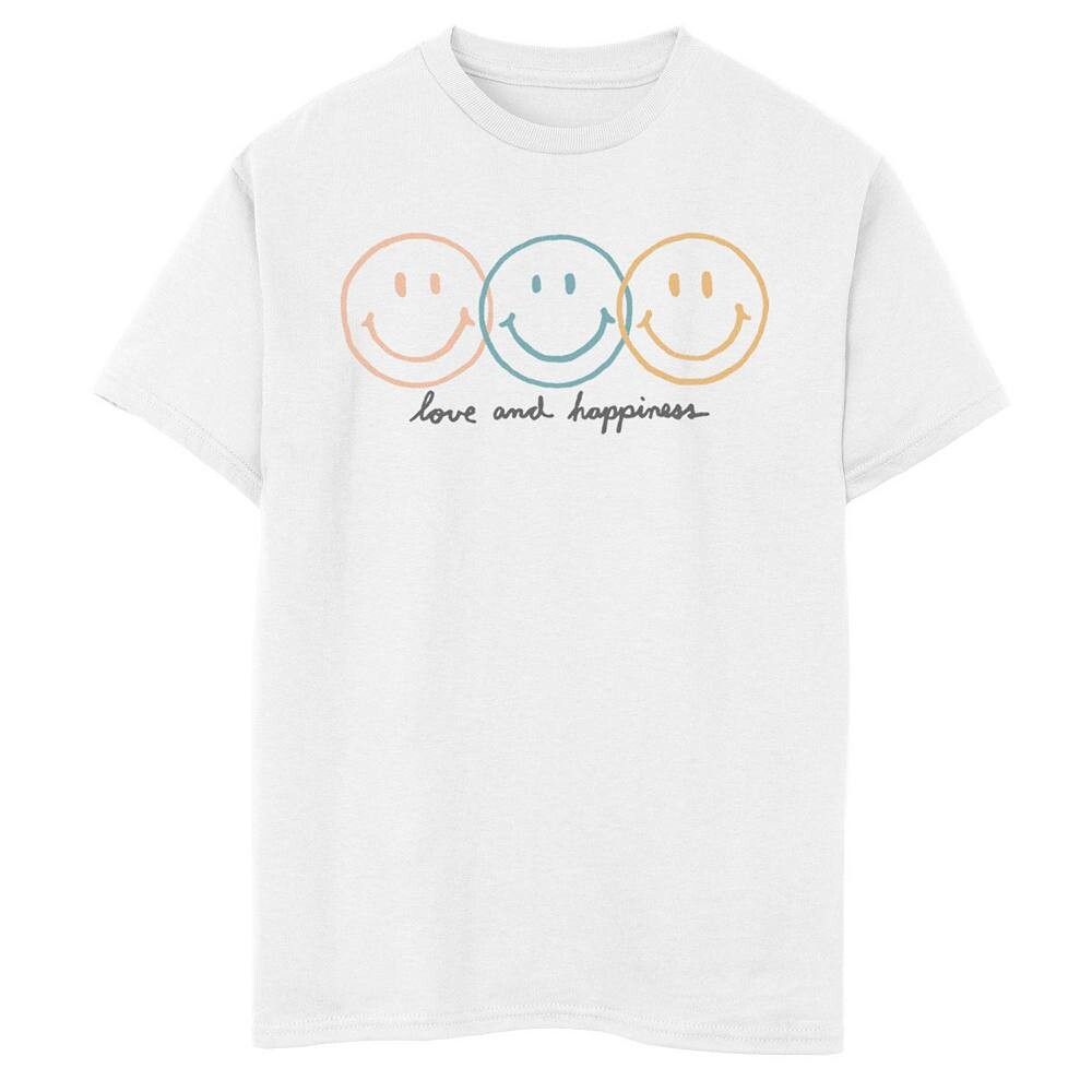 Модная футболка с рисунком «Любовь и счастье» для мальчиков 8–20 лет Licensed Character, белый
Модная футболка с рисунком «Любовь и счастье» для мальчиков 8–20 лет Licensed Character, белый