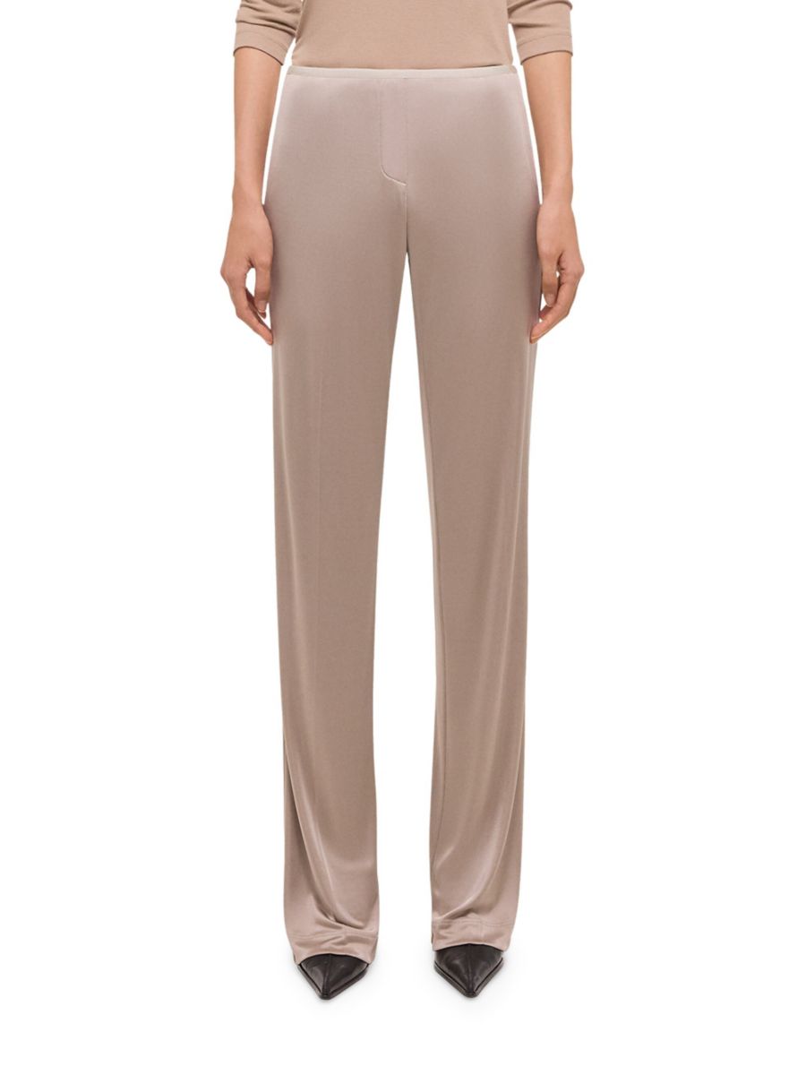 Брюки прямого кроя со средней посадкой Helmut Lang, цвет Dune
Брюки прямого кроя со средней посадкой Helmut Lang, цвет Dune